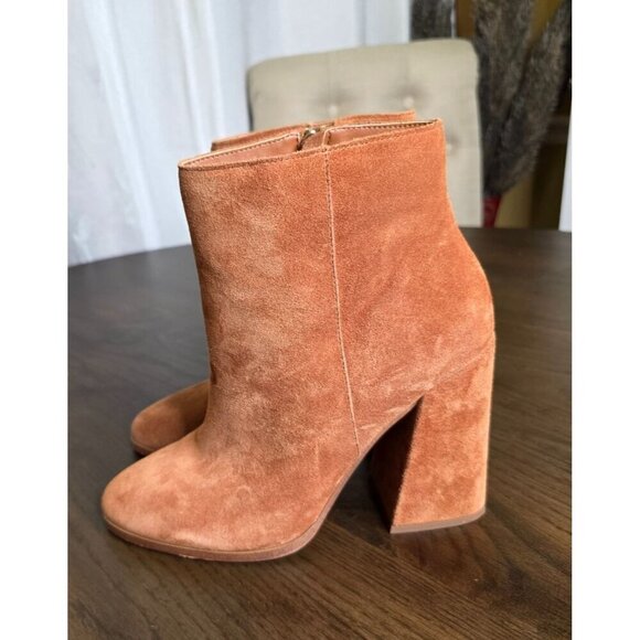 Jessica Simpson Burdete Womens booties size 9 Boots Leather - Picture 4 of 16